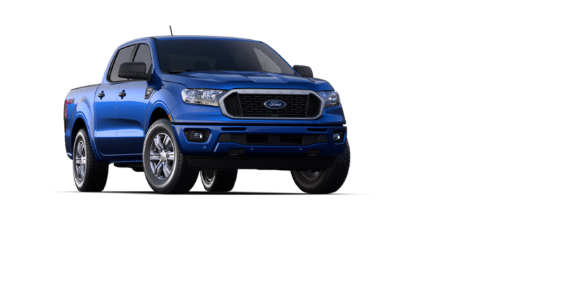 2020 Ford Ranger XLT Lightning Blue, 2.3L EcoBoost Engine with Auto